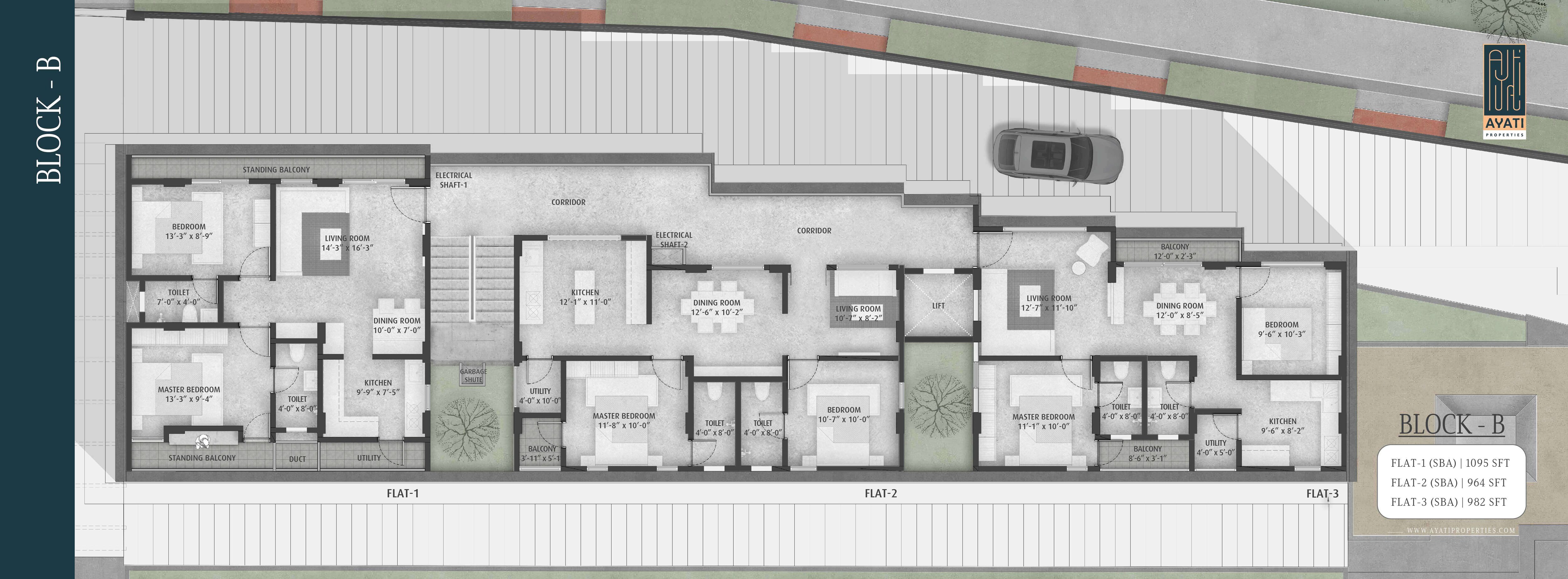Ayati Lake View Floor Plans 2