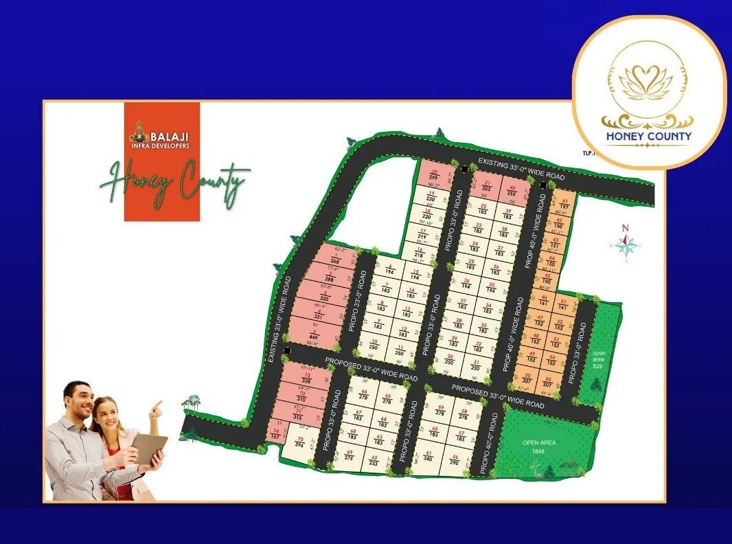 Balaji Honey County Master Plan 1