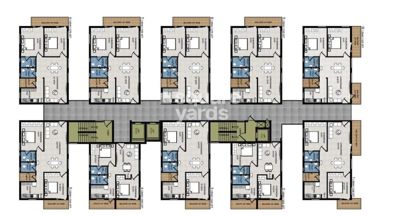Beams 4 Blocks Floor Plans