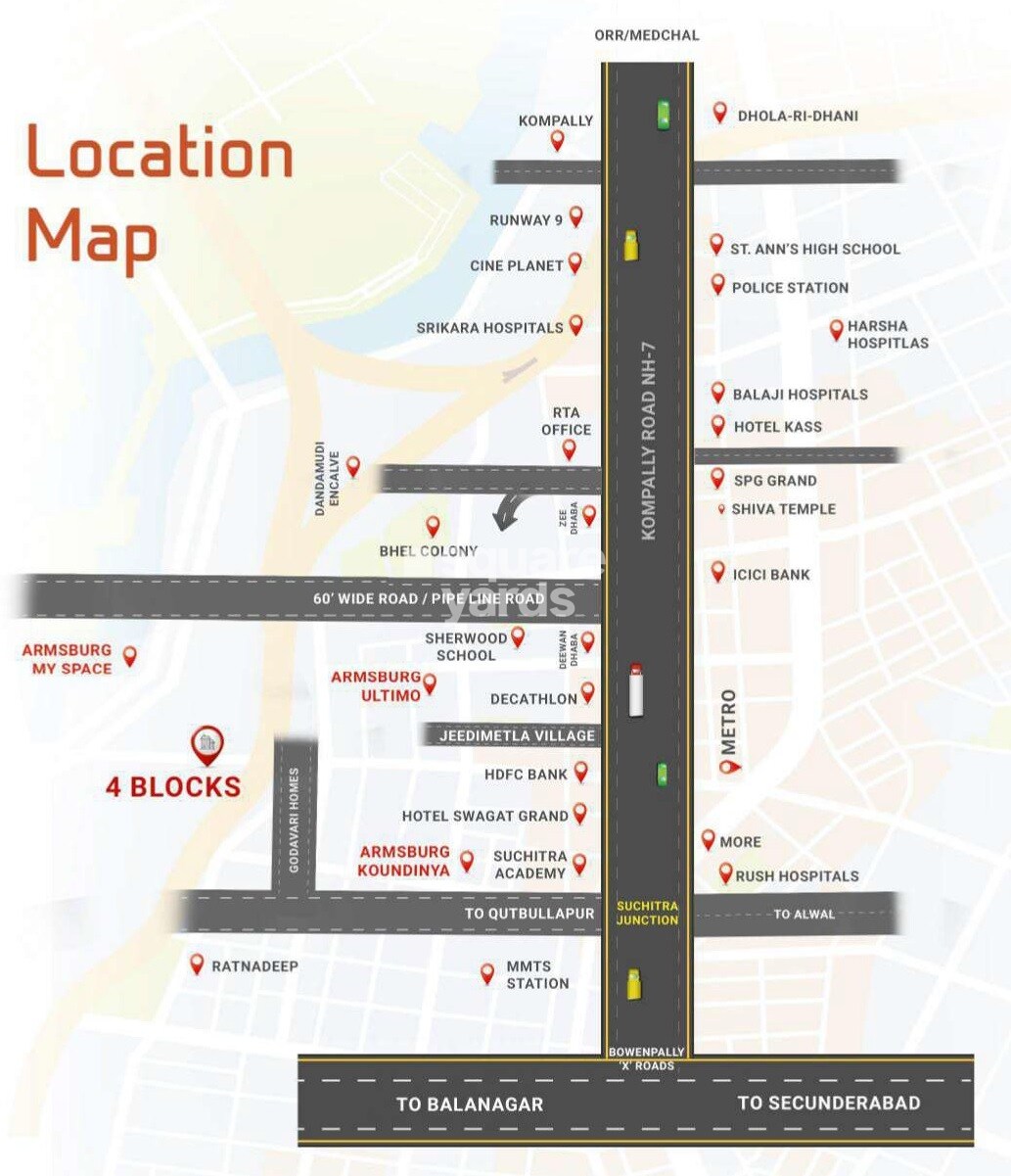 Beams 4 Blocks Location Image