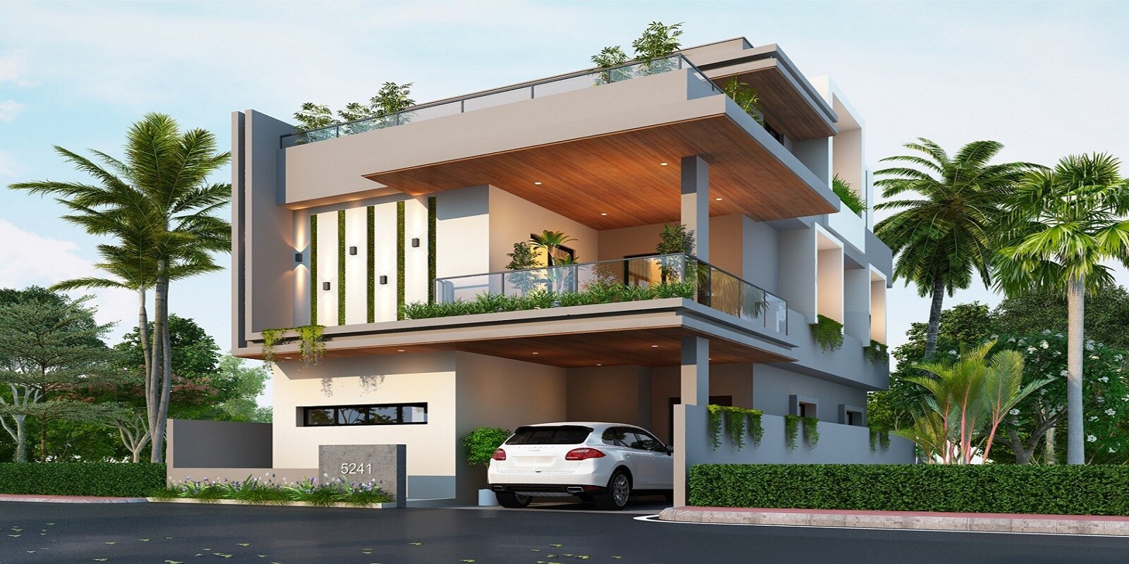 Bensup The Sanctuary residential project in Gundlapochampally