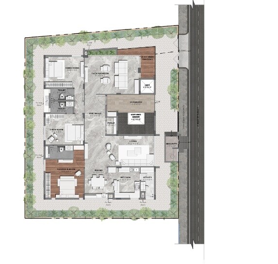 Bhairavi Leela Floor Plans