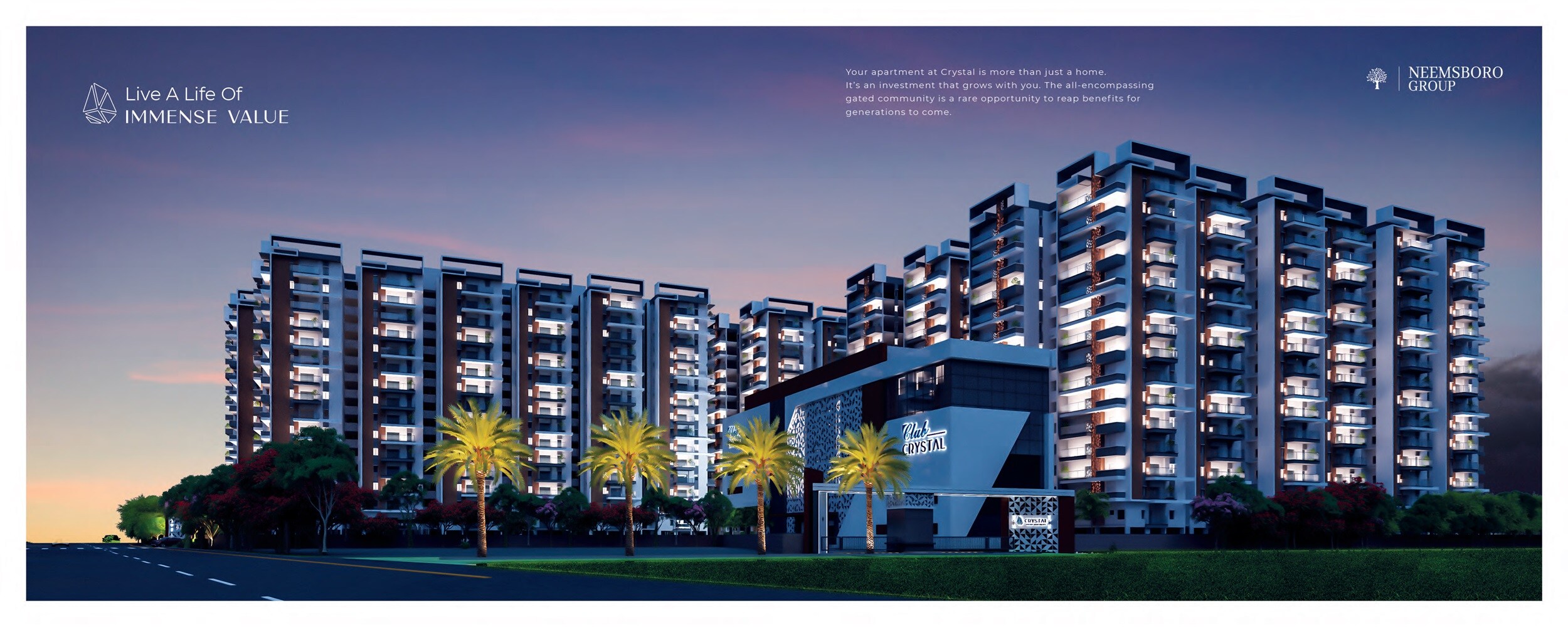 Bhanodaya Crystal Apartment Exteriors