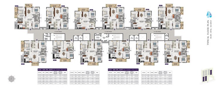 Bhanodaya Crystal Floor Plans