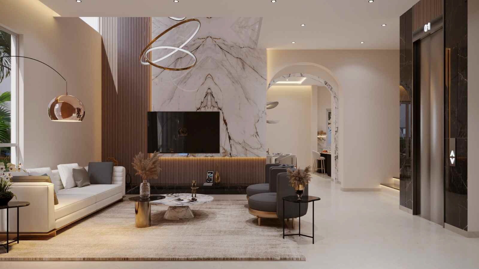 Bhavya Evora Apartment Interiors 1