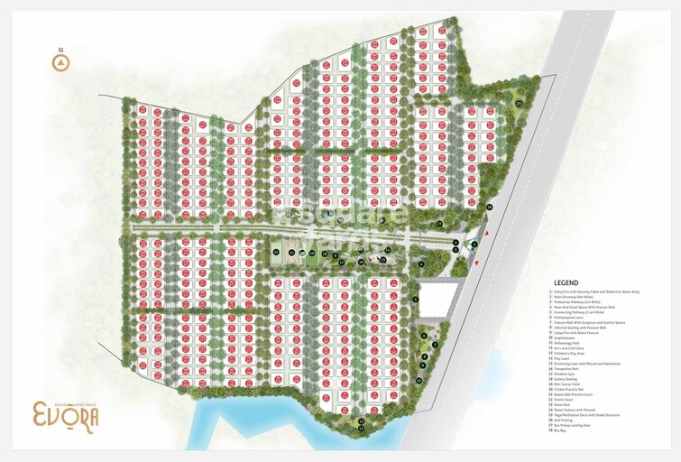 Bhavya Evora Master Plan Image