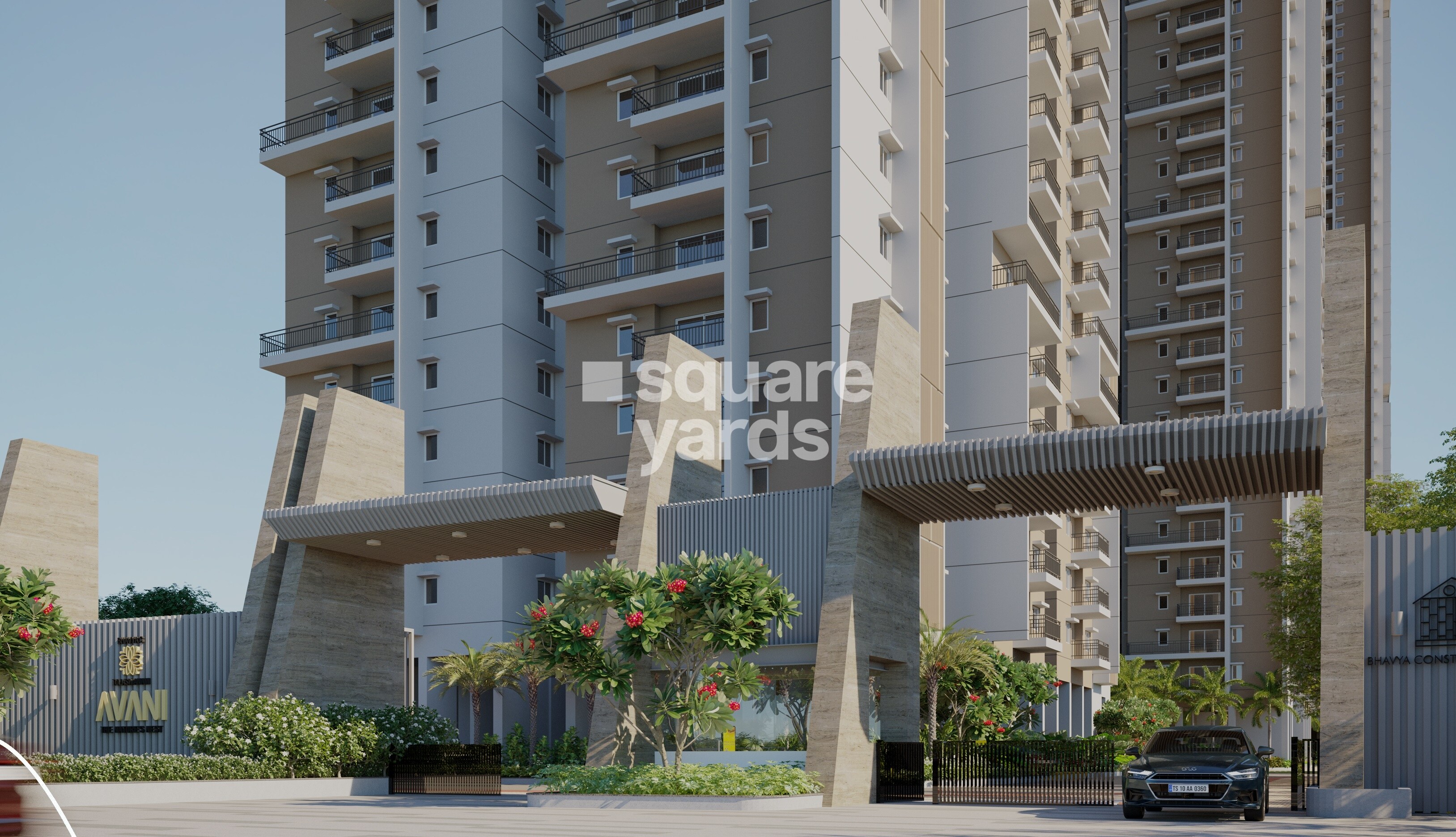 Bhavyas Tulasivanam Avani Entrance View