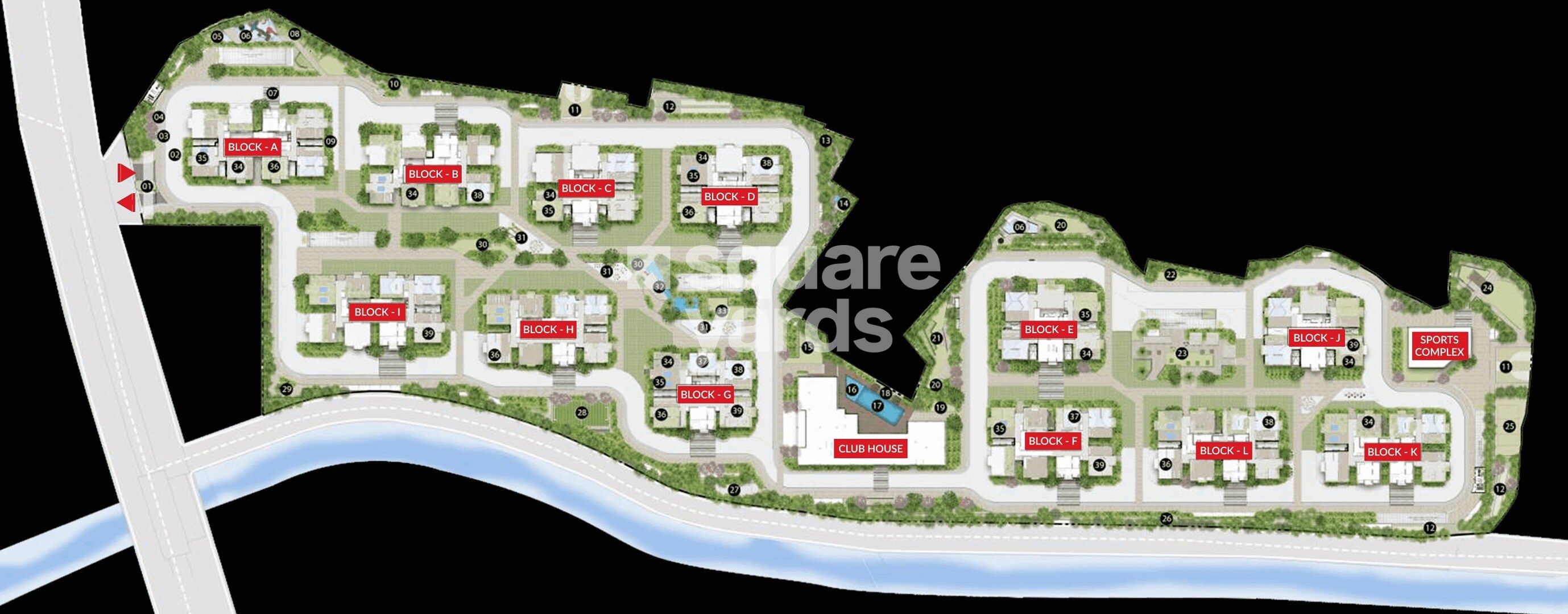 Bhavyas Tulasivanam Avani Master Plan Image