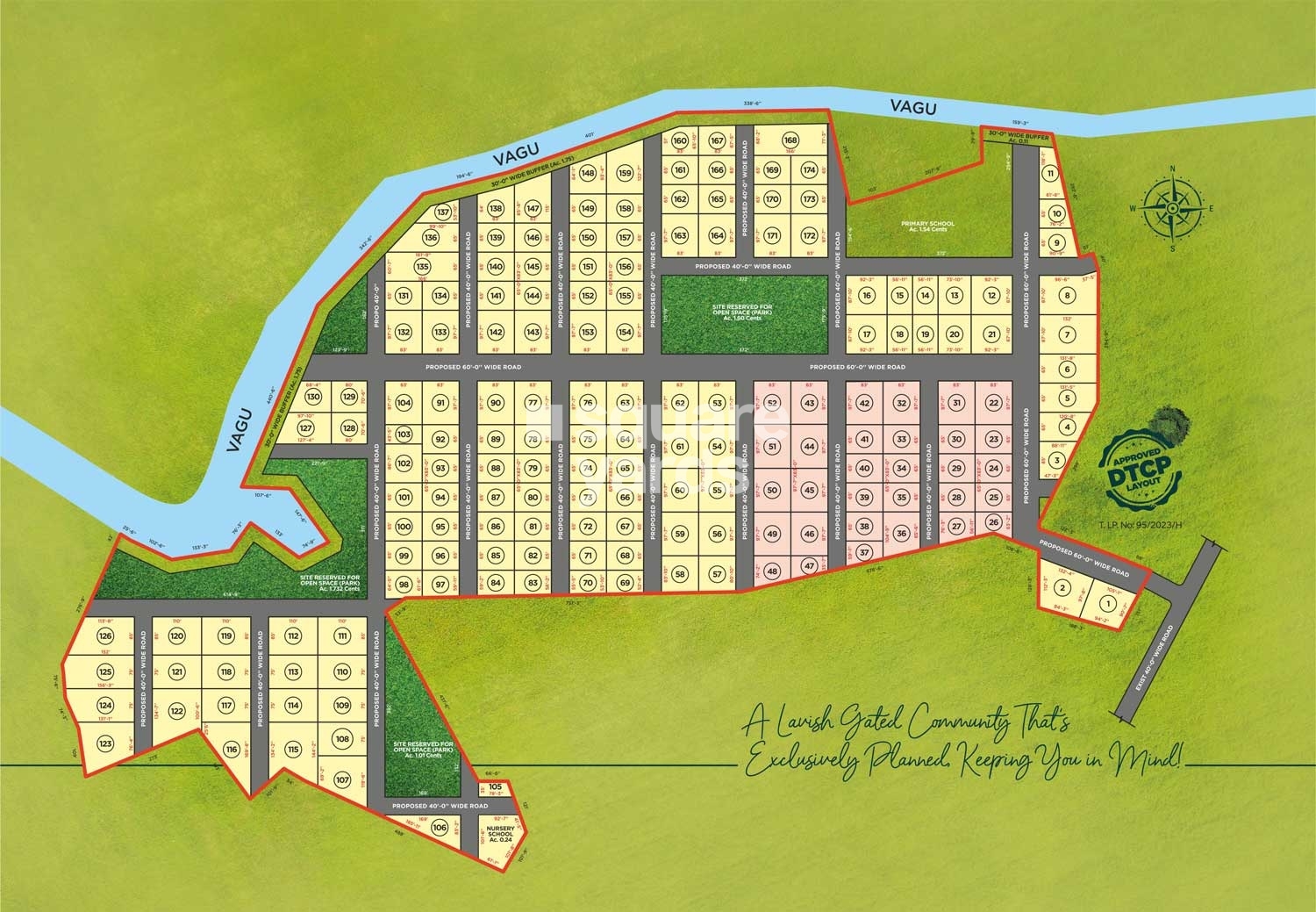 Bhuvana Fortune Greens Master Plan Image