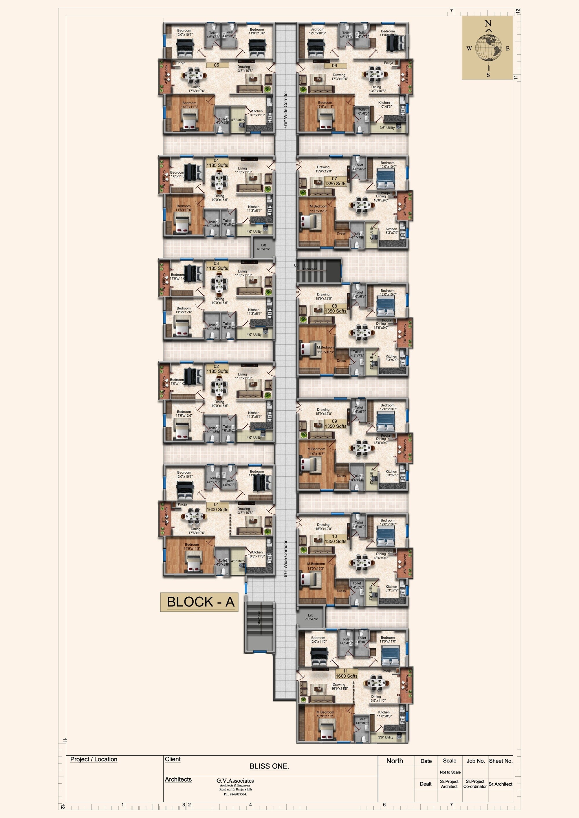 Bliss One Floor Plans