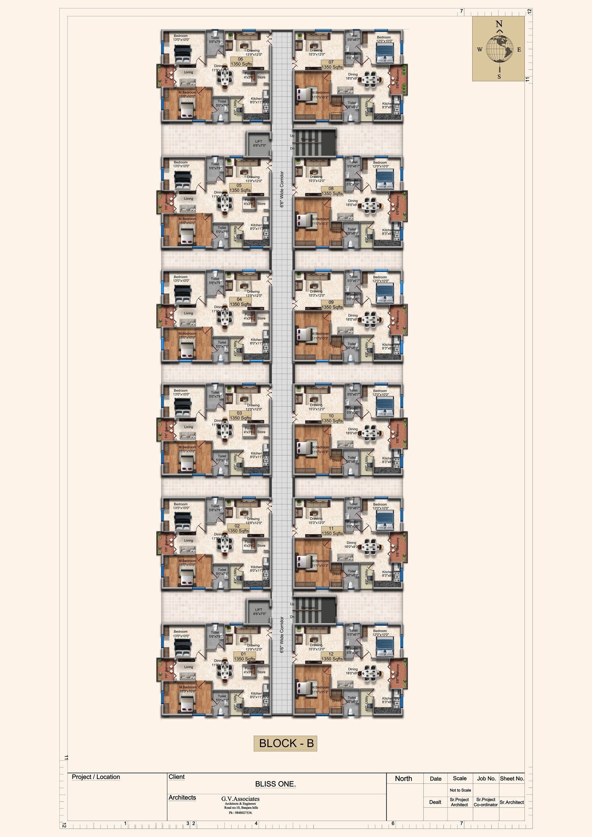 Bliss One Floor Plans