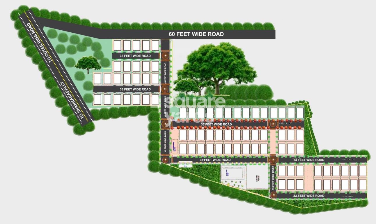 Blue Lotus Villas Master Plan Image