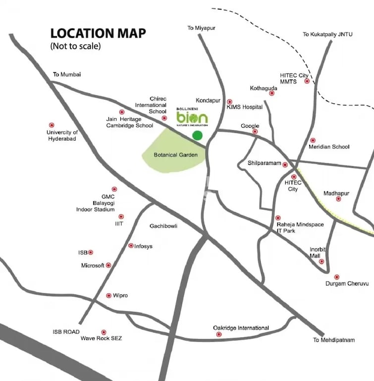 Bollineni Bion Location Image