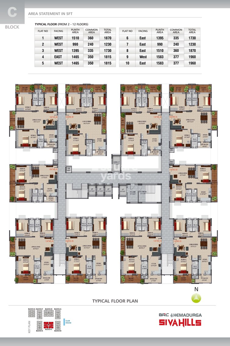BRC Sri Hemadurga Sivahills Floor Plans 2