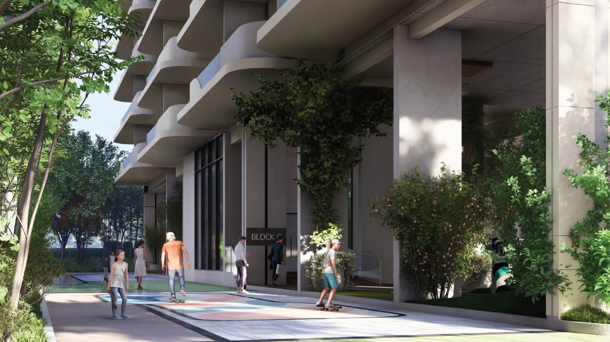 Breeze In The Courtyard