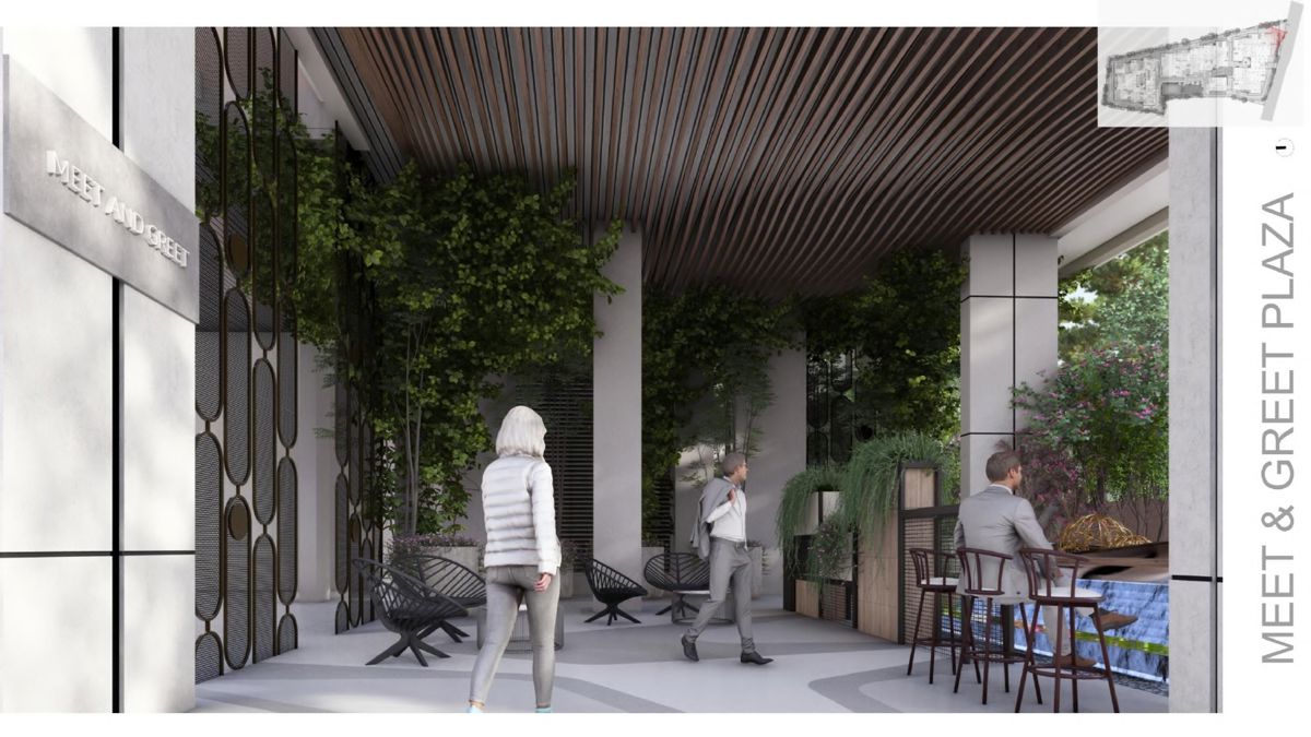 Breeze In The Courtyard