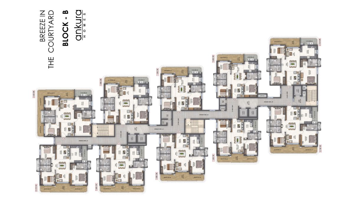 Breeze In The Courtyard