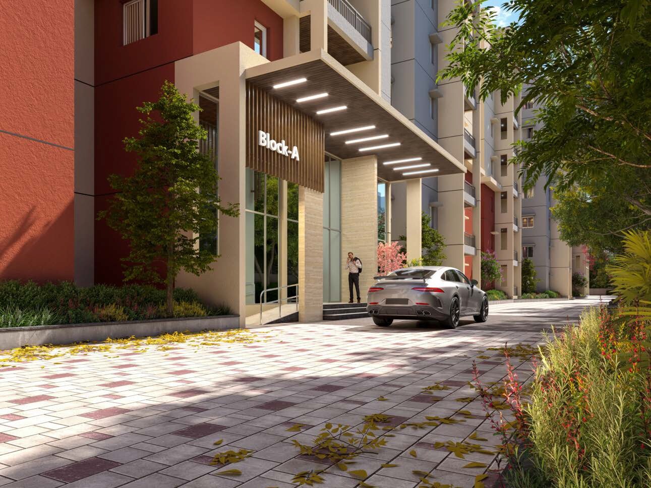 Brigade Enclave Apartment Exteriors