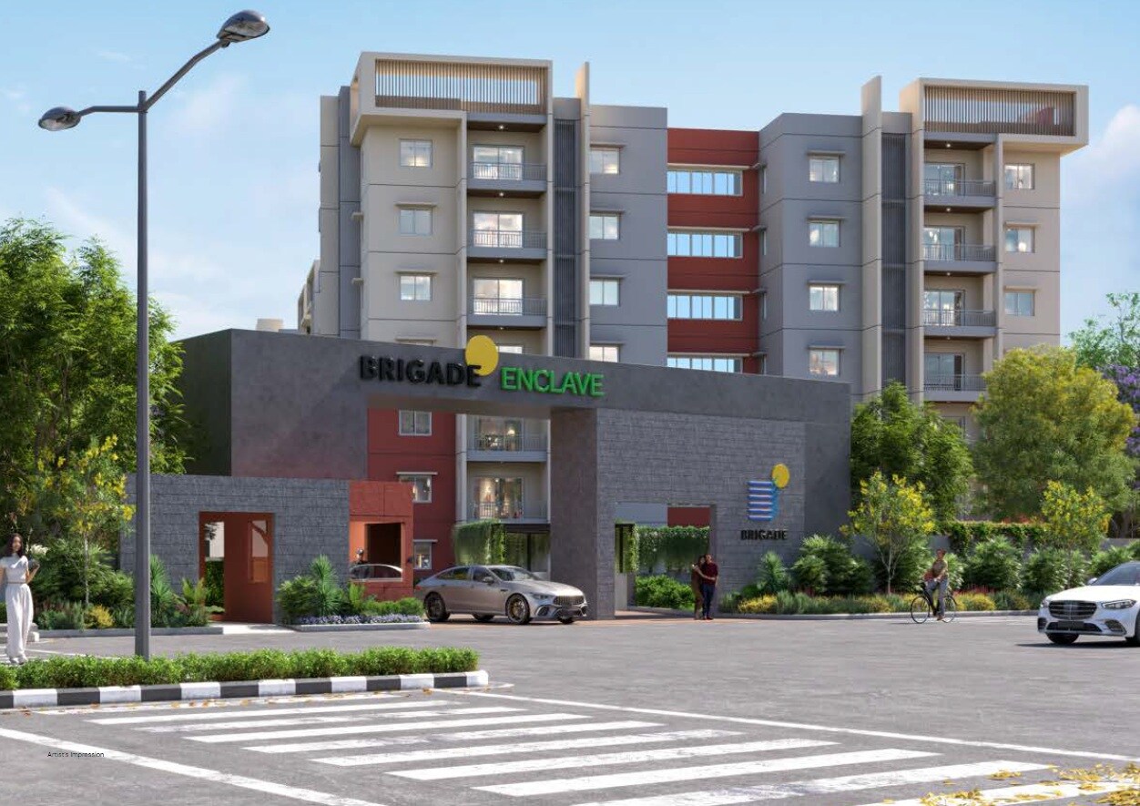 Brigade Enclave Entrance View