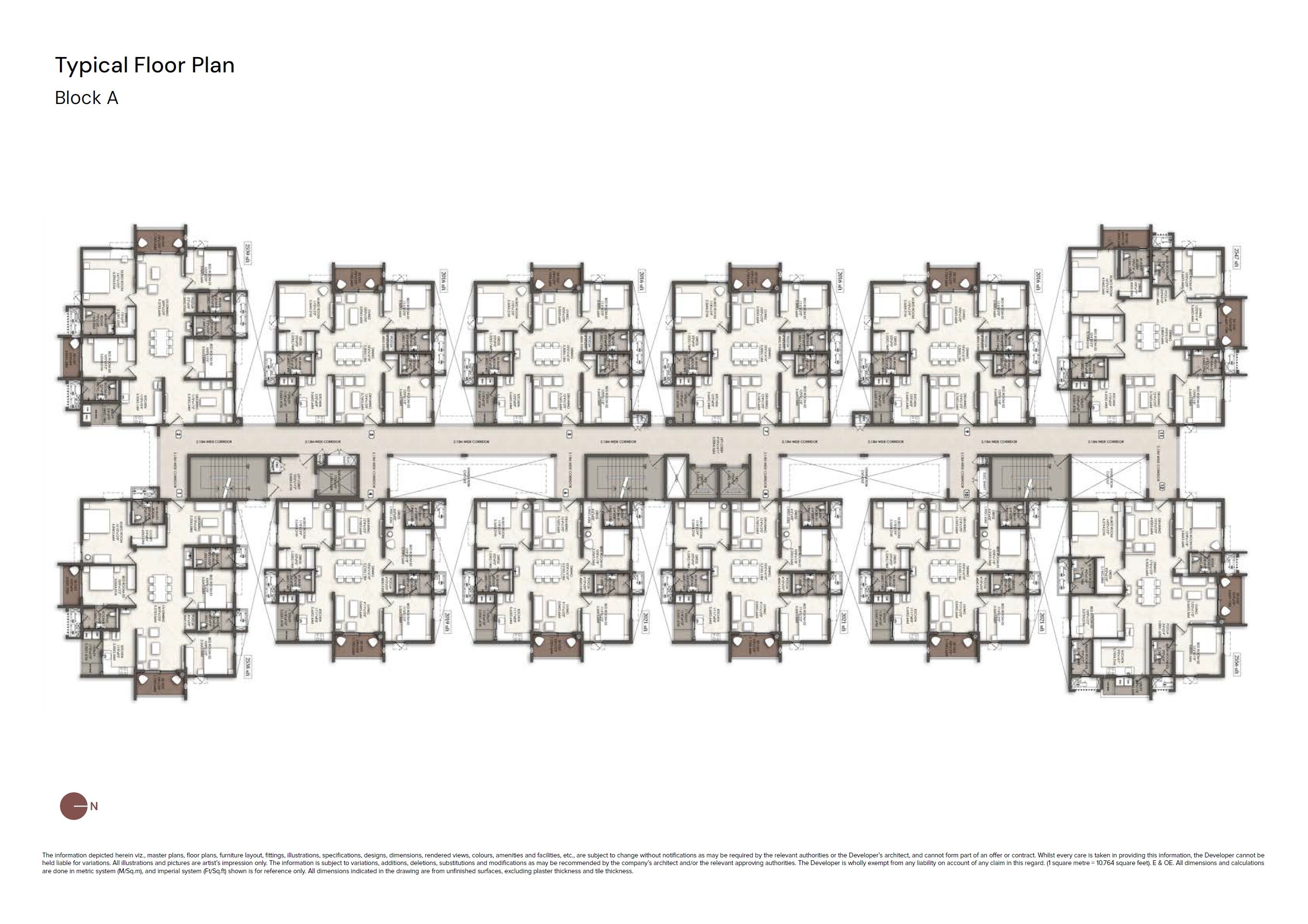 Brigade Enclave Floor Plans