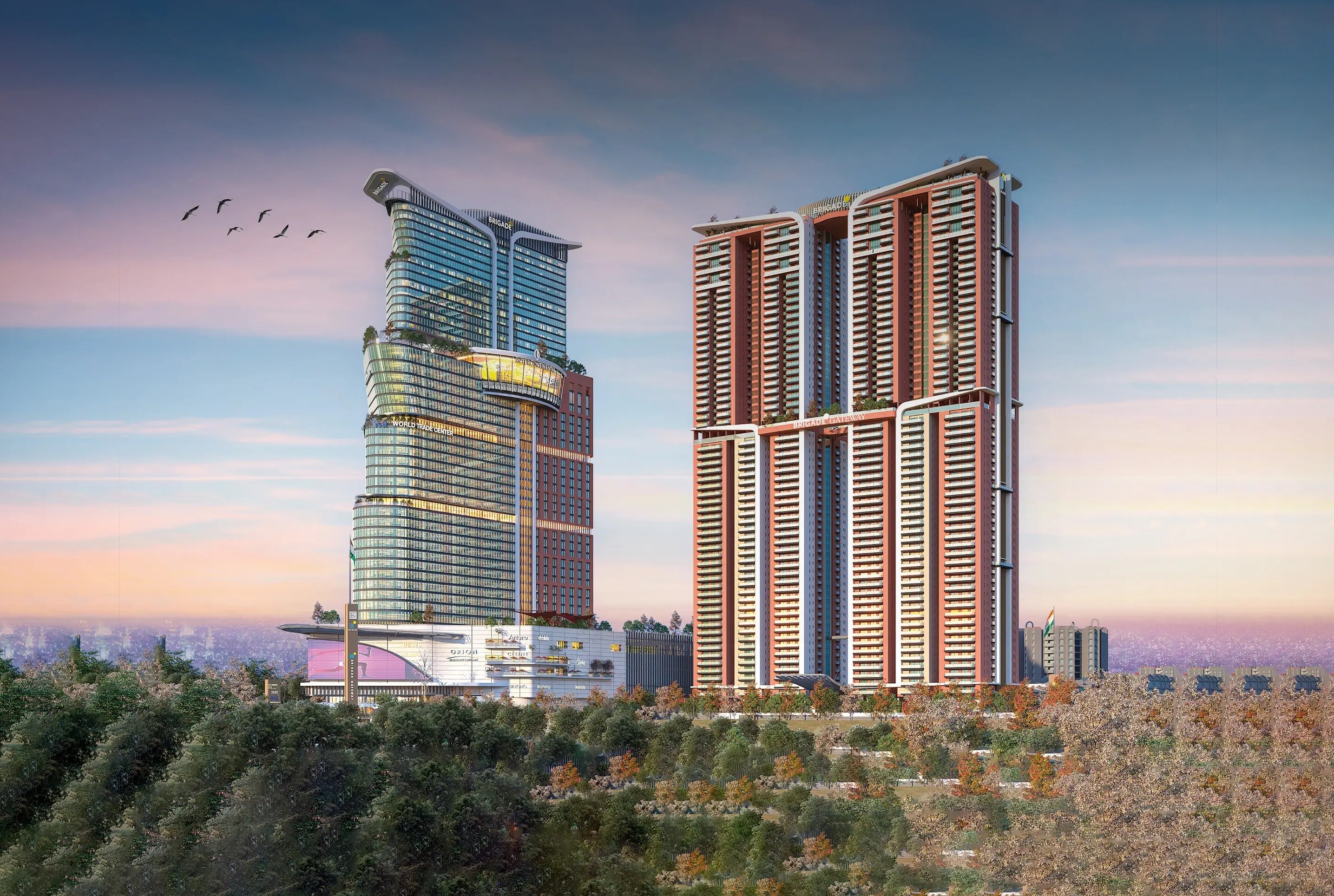 Brigade Gateway Apartment Exteriors 2