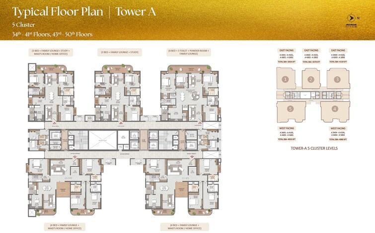 Brigade Gateway Floor Plans 2