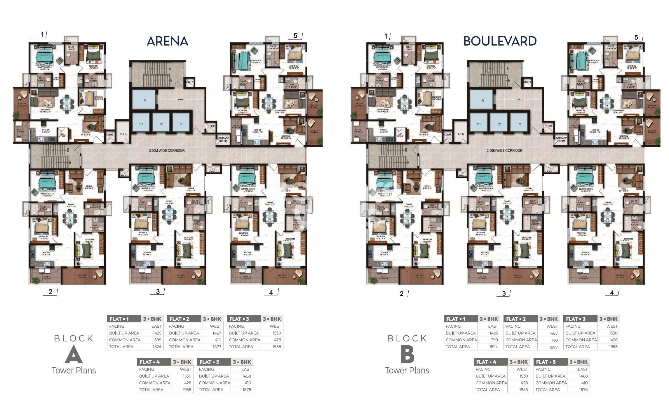Candeur Crescent Floor Plans 2