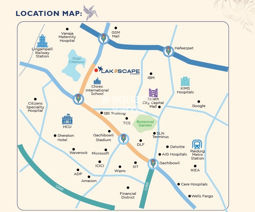 Candeur Lakescape Kondapur Hyderabad | Price List, Floor Plan & RERA ...