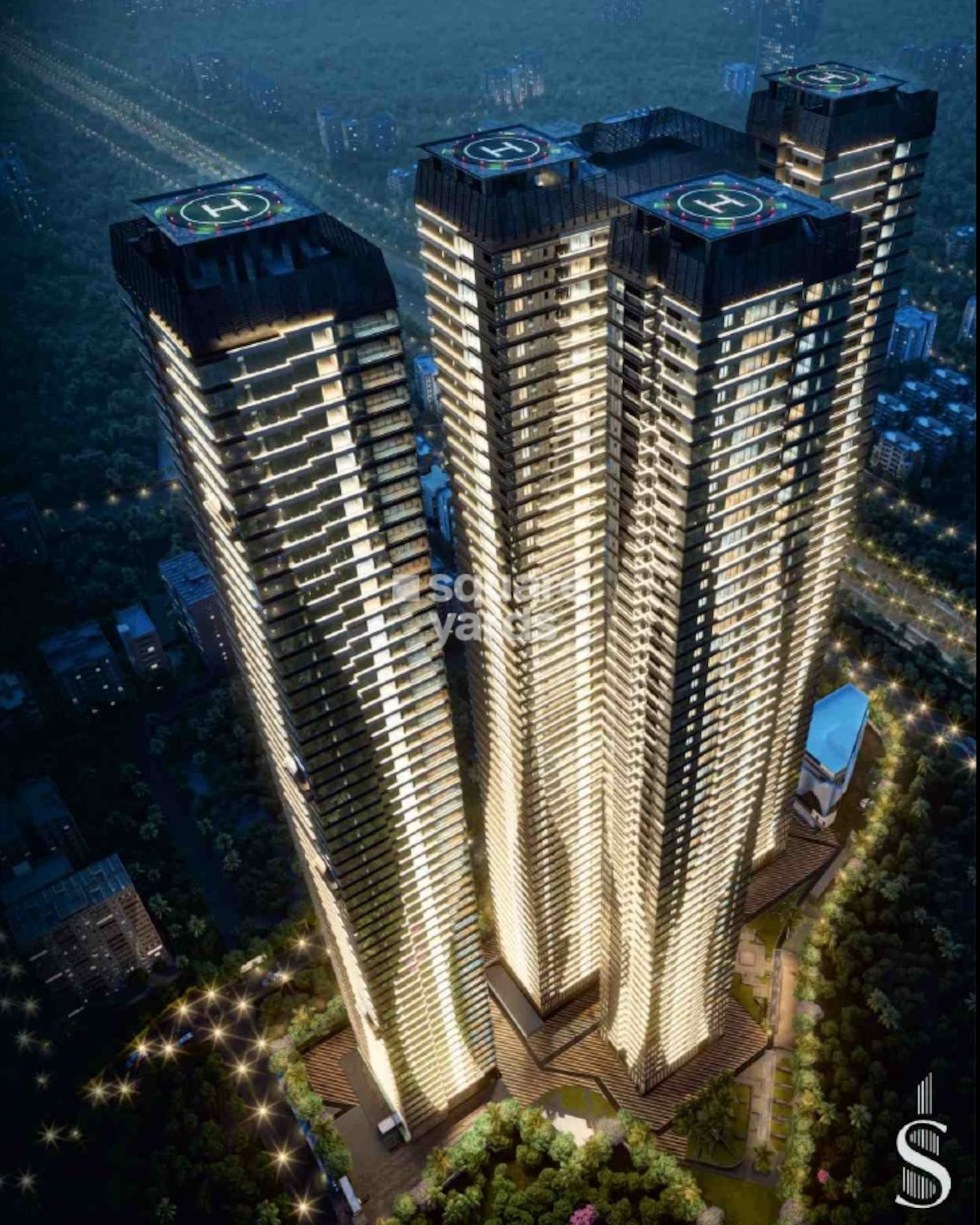 Candeur Skyline in Puppalaguda, Hyderabad @ 4.45 Cr - Floor Plans ...