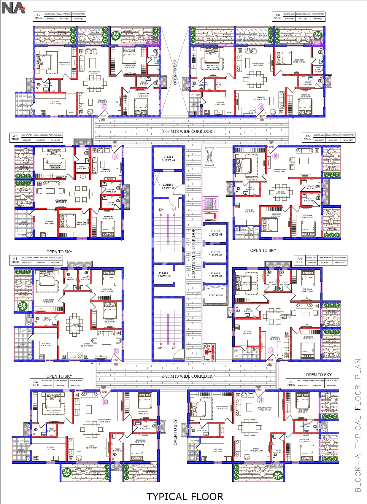 Candeur Twins Floor Plans