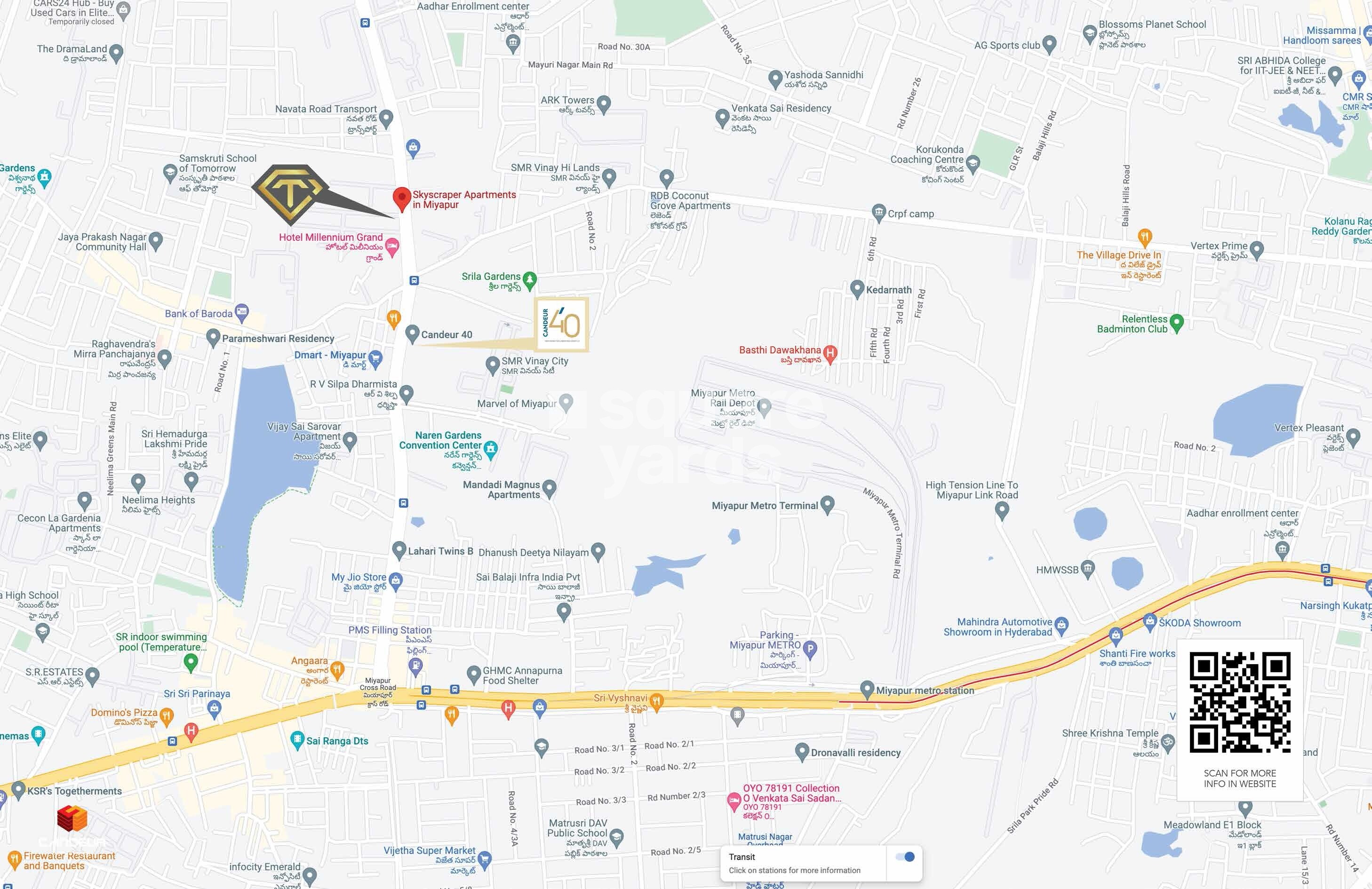 Candeur Twins Location Image