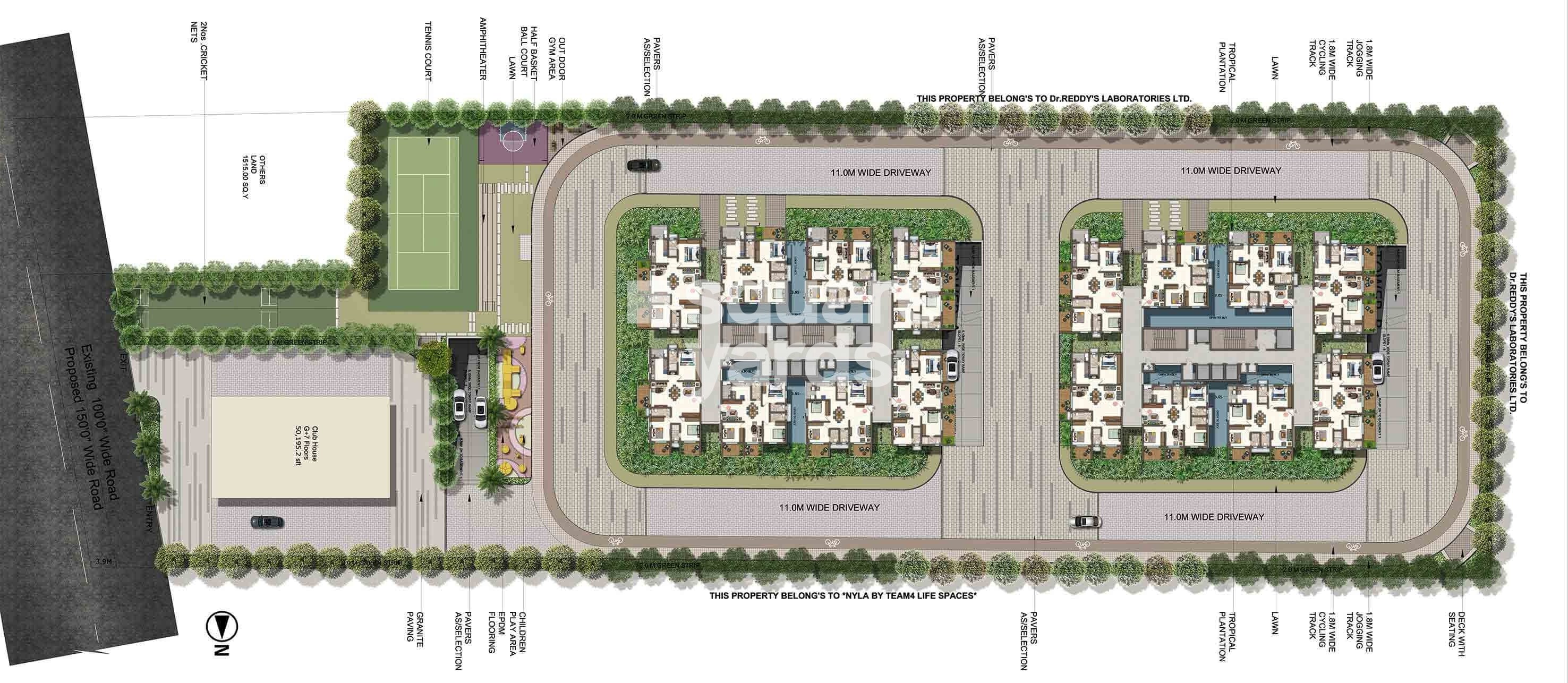 Candeur Twins Master Plan Image
