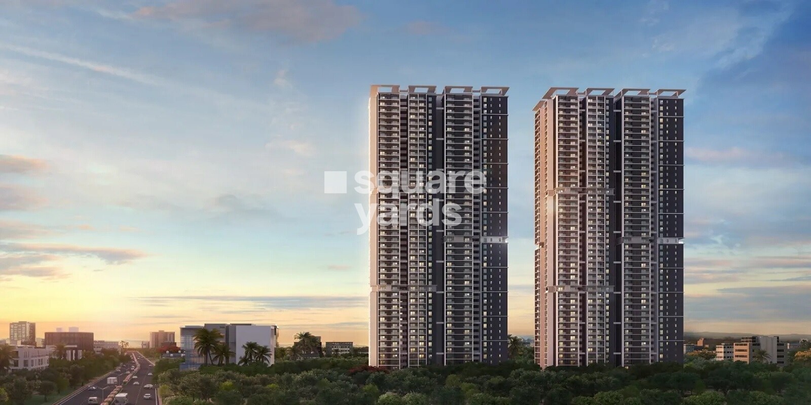 Candeur Twins Tower View 1