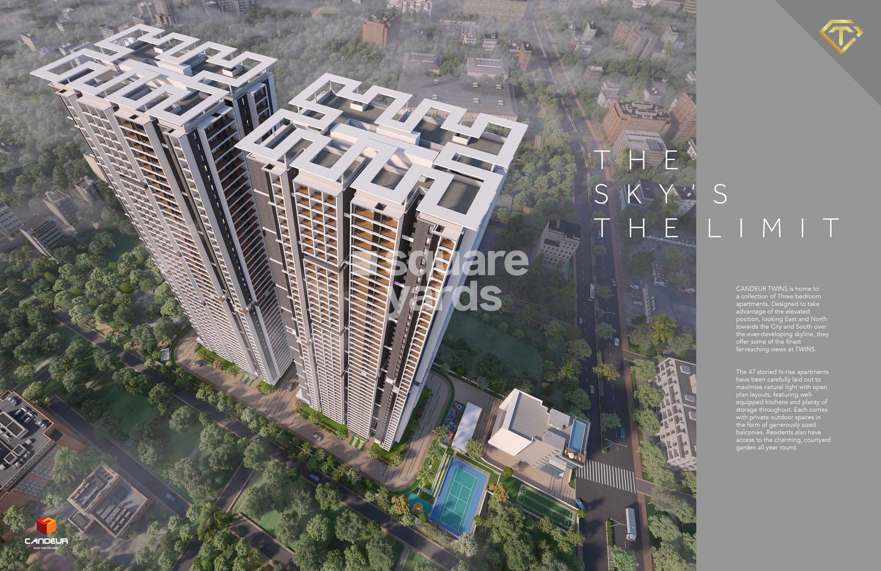 Candeur Twins Tower View 3