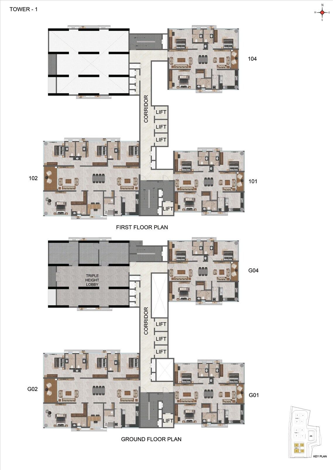 Casagrand GS Infinity Floor Plans