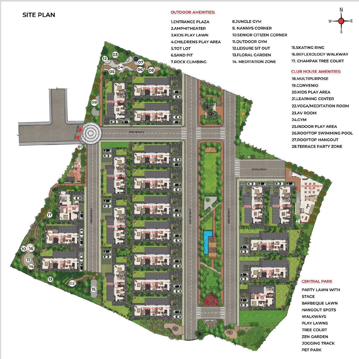 Casagrand Windsor Court Master Plan Image