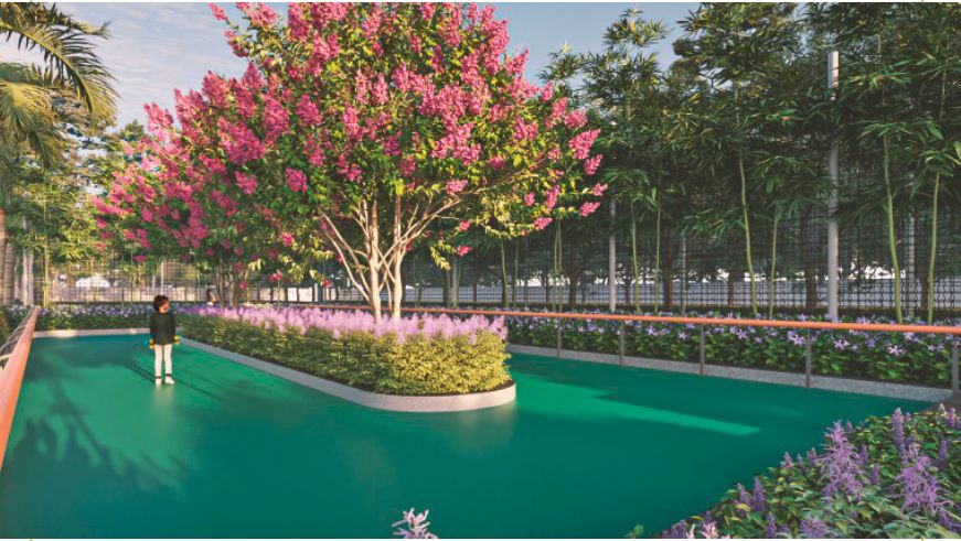 Concrete Western Park Amenities-Features