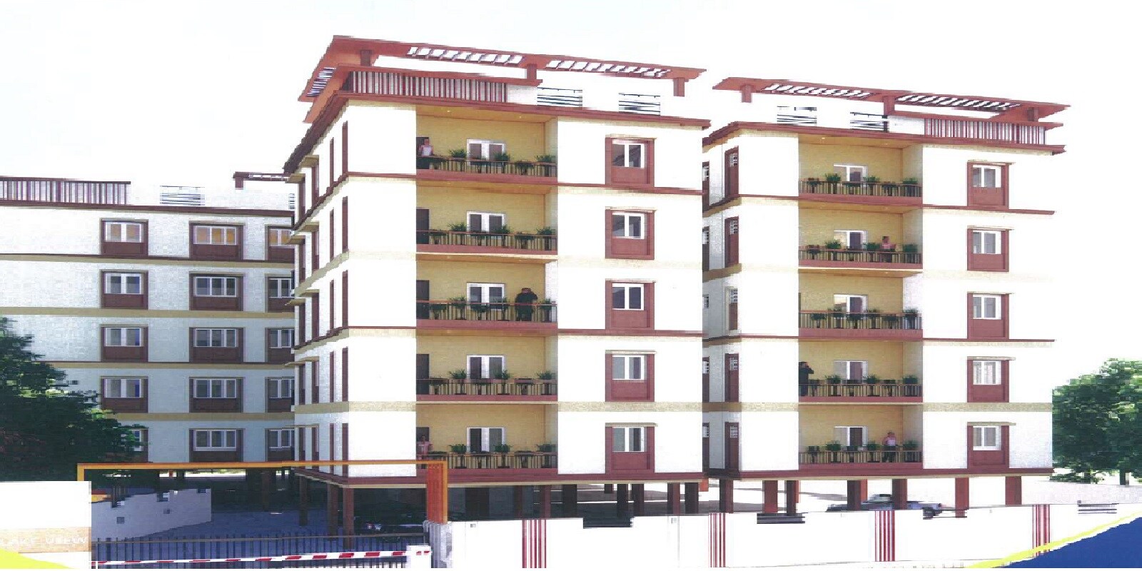 Creative Venkateshwara Lake View residential project in Ramakrishnapuram