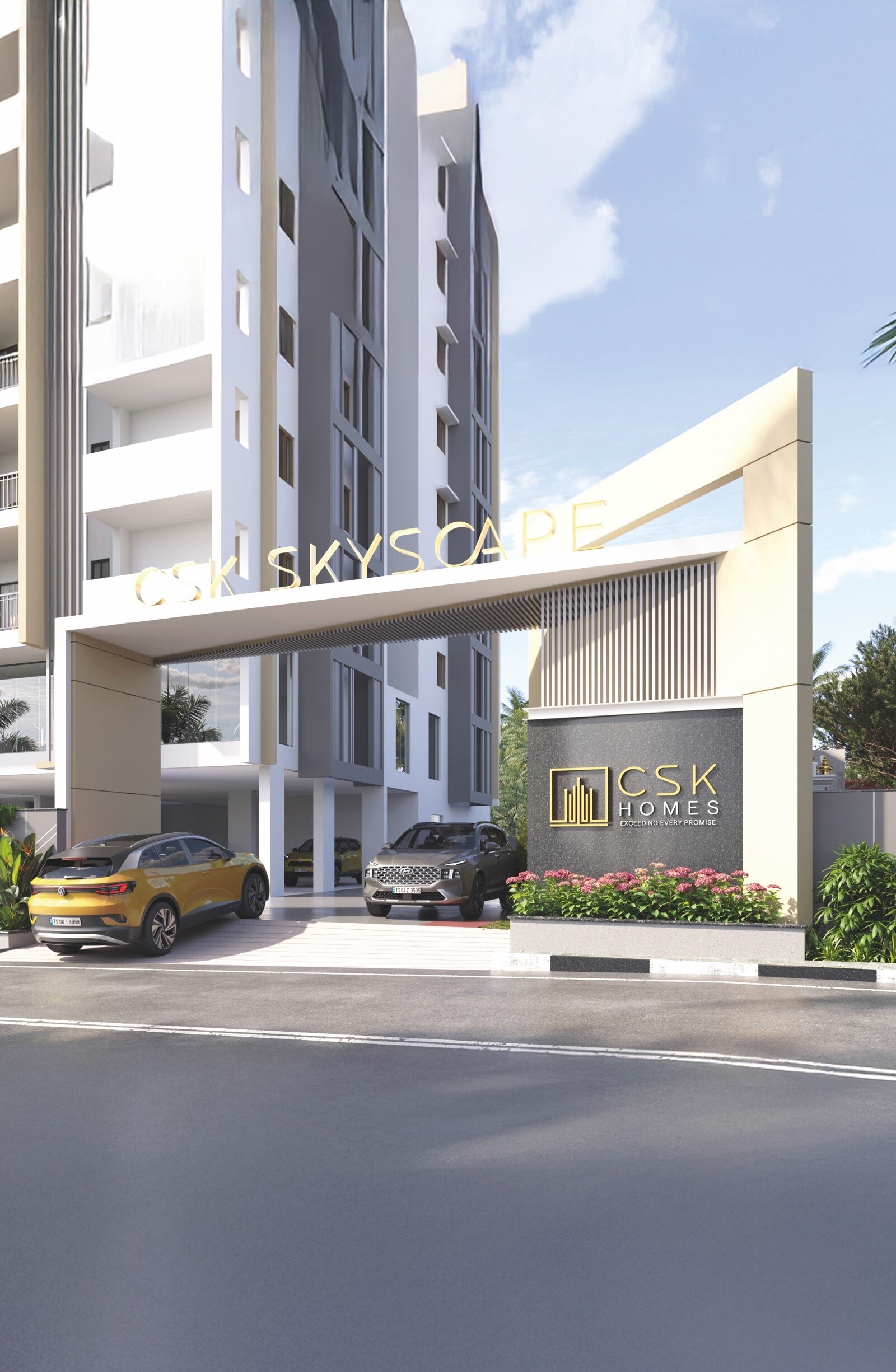 CSK Skyscape Entrance View