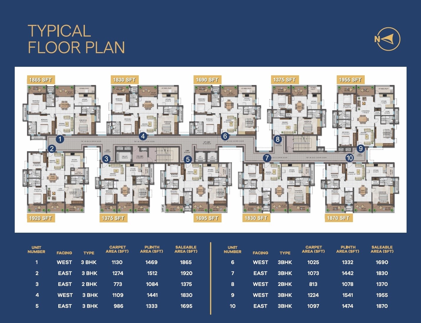 CSK Skyscape Floor Plans 2