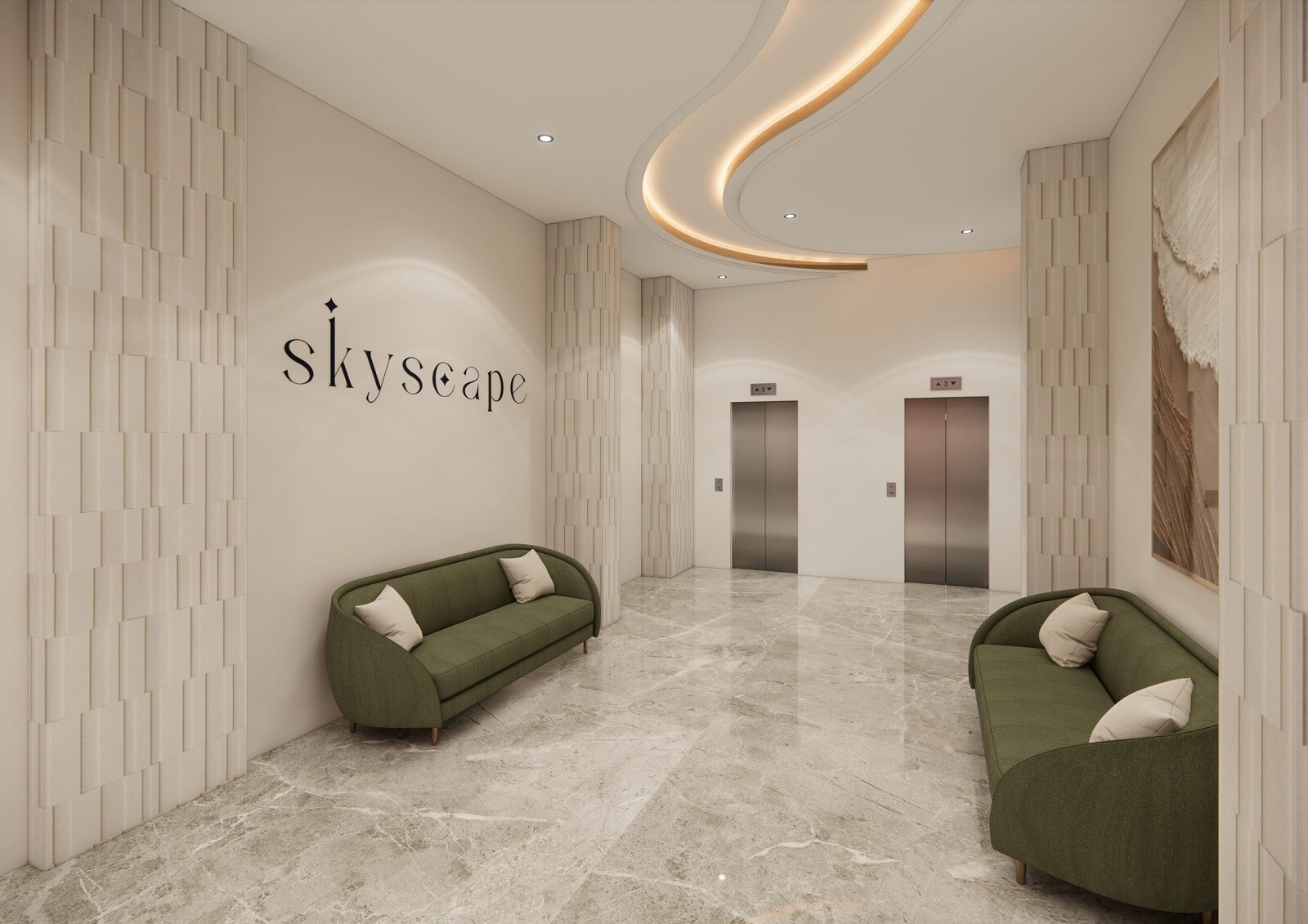 CSK Skyscape Lift Lobby Image