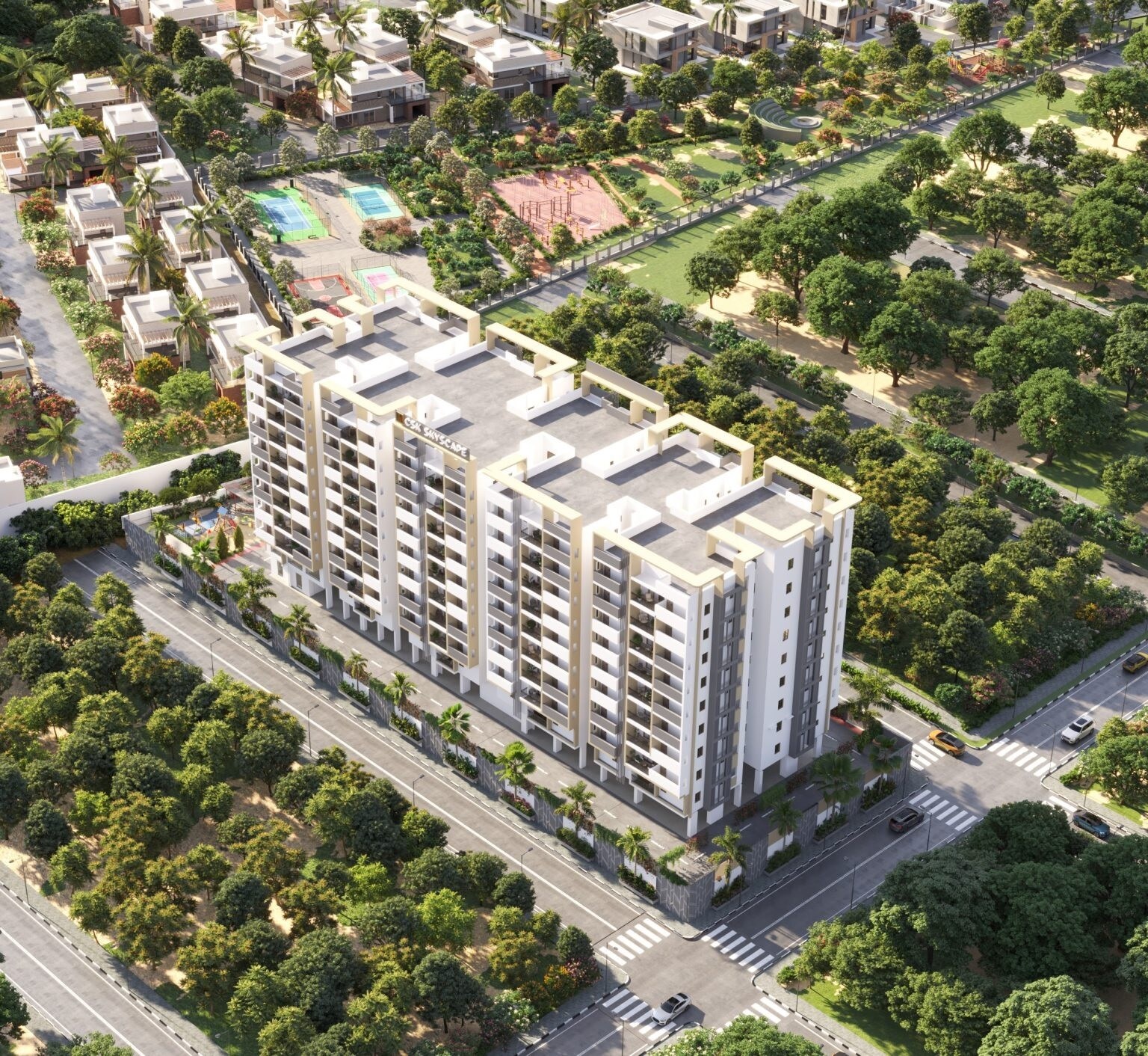 CSK Skyscape Tower View