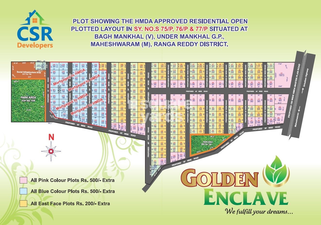 CSR-Golden-Enclave_a poster of a cartoon character on a wall