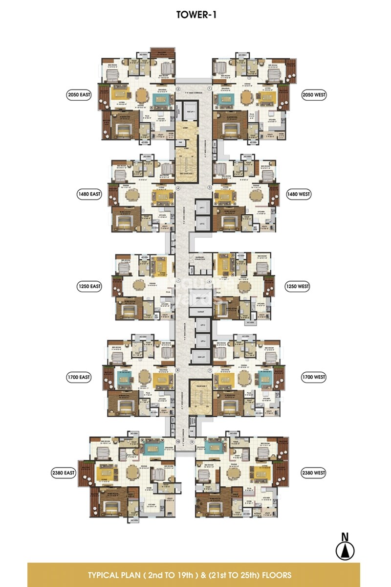 Cyber City Oriana Floor Plans 1