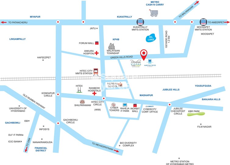 Cybercity Rainbow Vistas Location Image