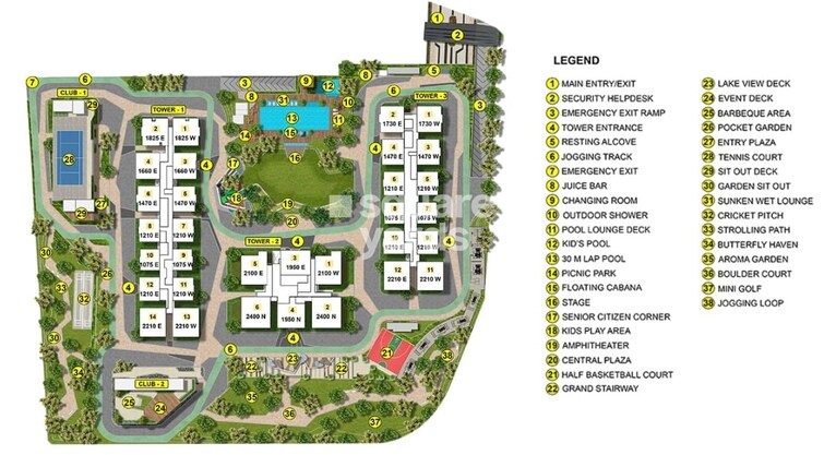 Cybercity West Brook Master Plan Image