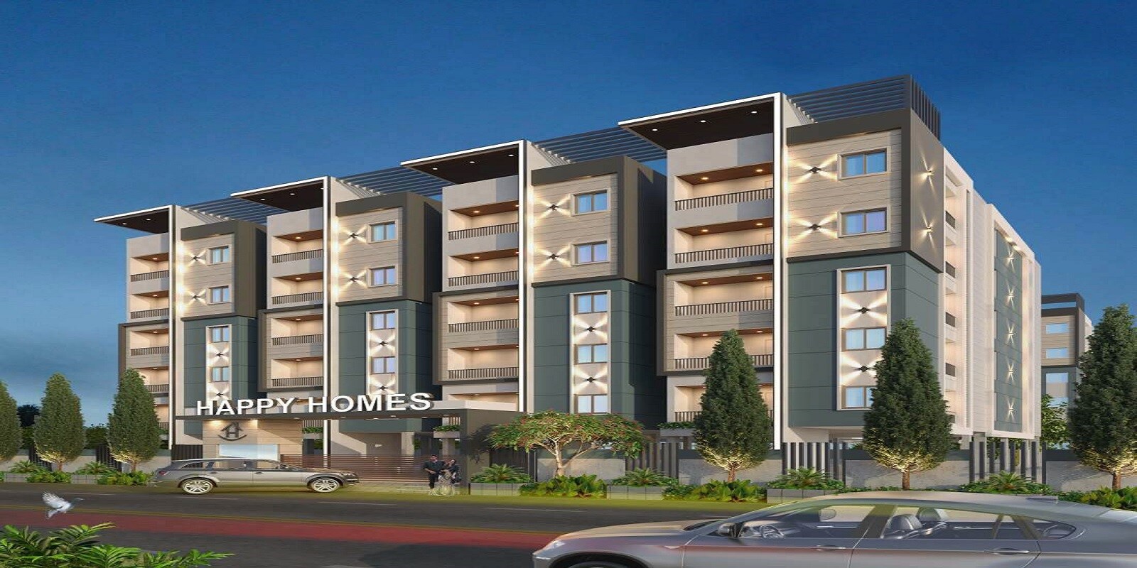 Dandapani Happy Homes residential project in Isnapur