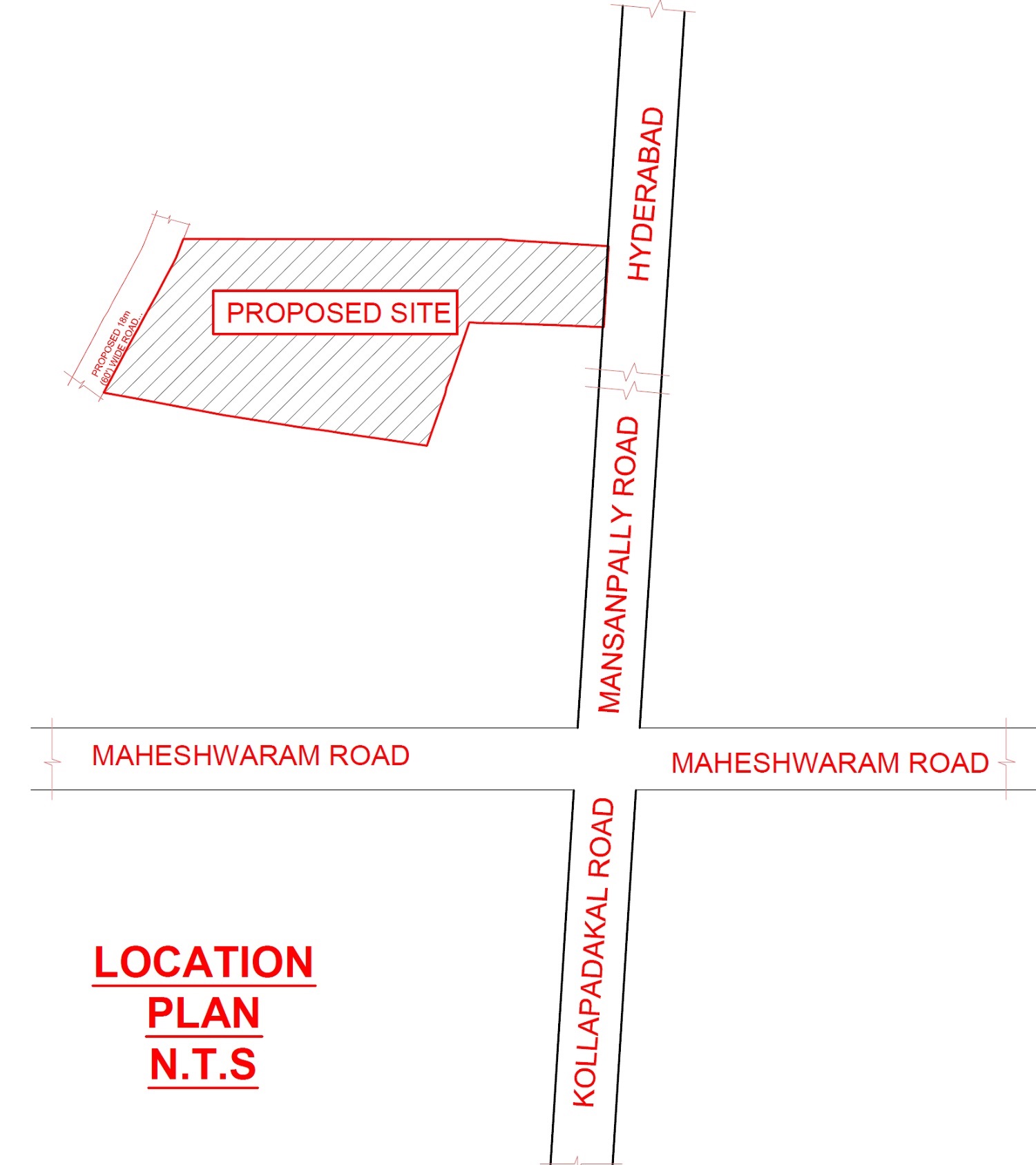 Deccanplatue Arya Homes Location Image