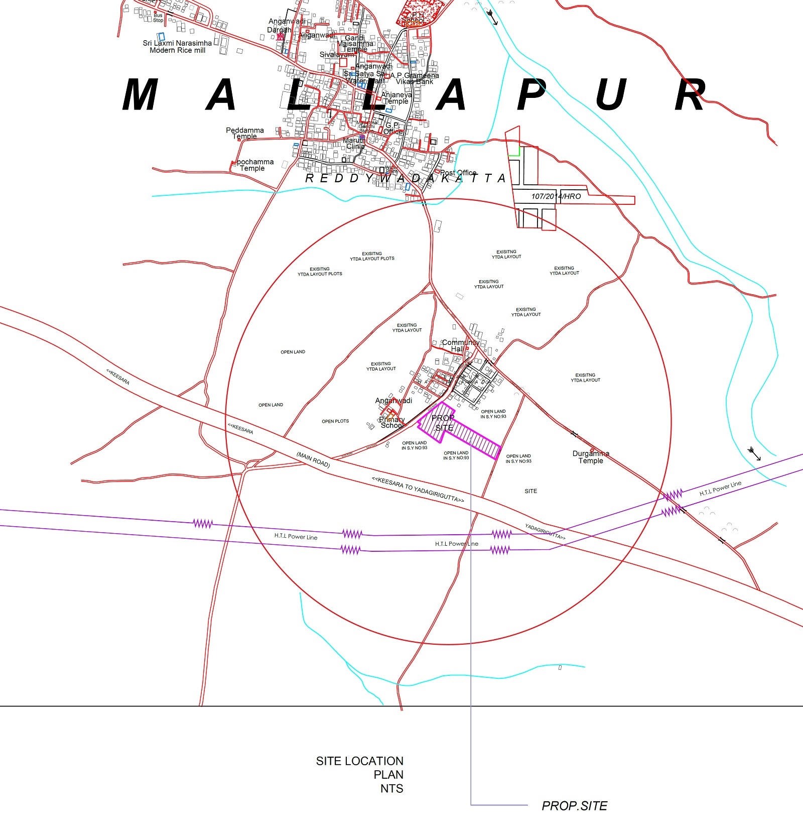 Deva Nivas Township Location Image