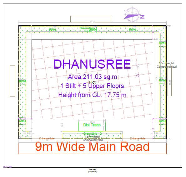 Dhanusree-Narra-Heights_a sign that is on top of a piece of paper
